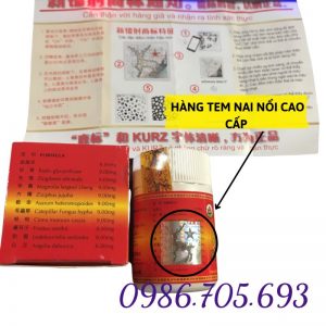 Pai du pi tong lin capsule, tỷ viêm linh đỏ Malaysia tem nai nổi_ thuốc trị viêm xoang, viêm mũi