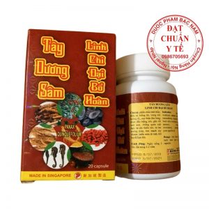 Tây dương sâm linh chi đại bổ hoàn Singapore _ tăng cường hệ miễn dịch, bồi bổ sức khoẻ