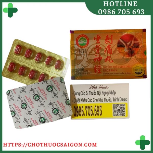 Toạ cốt thần kinh cốt thống thích hoàn Malaysia _ thuốc điều trị xương khớp