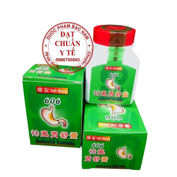 Vall Boon antacid 606, dạ dày xanh Malaysia _ thuốc điều trị viêm dạ dày