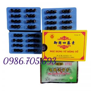 Vine essence pill, ngự dụng tứ đằng tố China chai sành lá cao nâu _ thuốc điều trị xương khớp