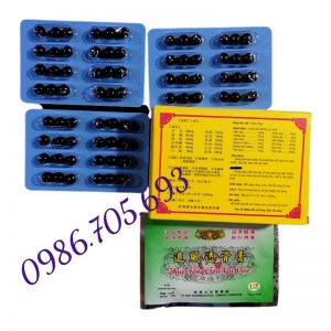 Vine essence pill, ngự dụng tứ đằng tố China chai sành lá cao nâu _ thuốc điều trị xương khớp