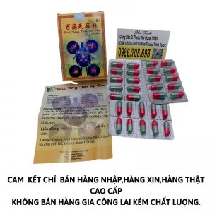 Bách thống thiên ma đơn Malaysia _ bồi bổ khí huyết, điều kinh