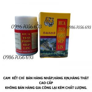 Hua tuo fong sep lin, hoa đà phong thấp linh HongKong_ thuốc điều trị xương khớp