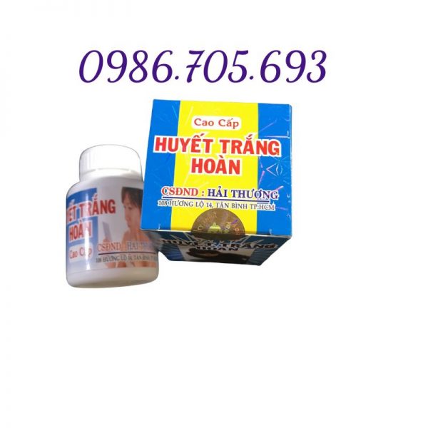 Huyết trắng hoàn Hải Thượng_ thuốc phụ khoa, chữa huyết trắng