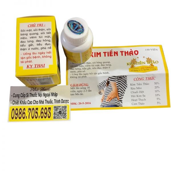 Kim tiền thảo Hải Thượng_ thuốc trị sỏi thận, sỏi mật