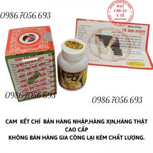 Nhức khớp tê bại hoàn Đại An gold _ thuốc điều trị xương khớp