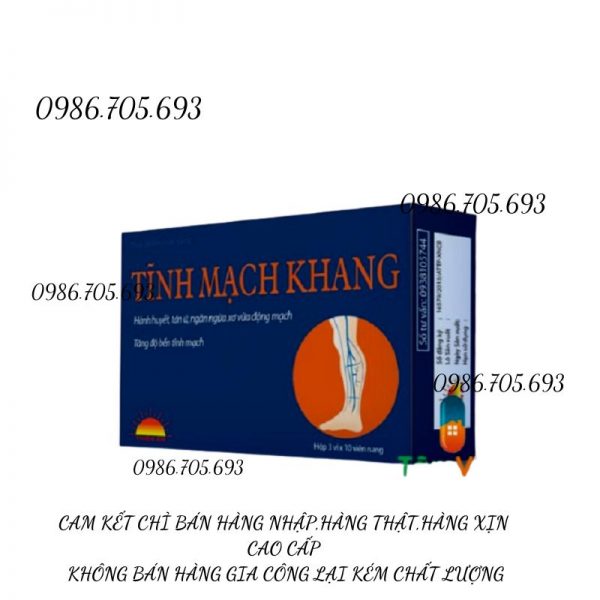 Tĩnh mạch khang _ thực phẩm bảo vệ sức khỏe, điều trị giãn tĩnh mạch