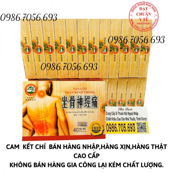 Toạ cốt thần kinh cốt thống Malaysia _ thuốc điều trị xương khớp