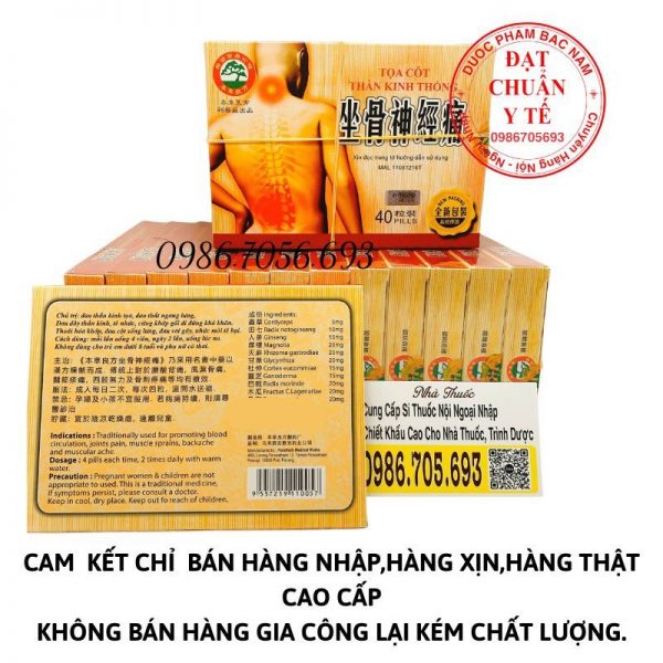 Toạ cốt thần kinh cốt thống Malaysia _ thuốc điều trị xương khớp