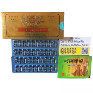 Tung shueh pills, thông huyết hoàn đầu trâu HongKong 80 viên lá cao thường _ thuốc điều trị xương khớp