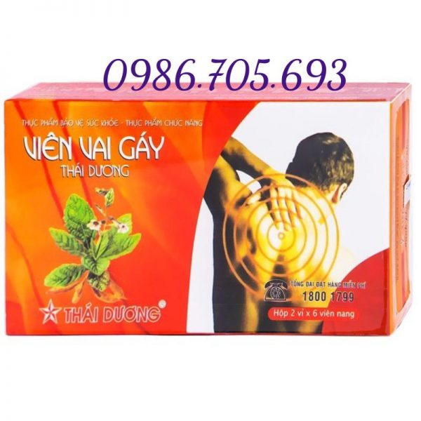 Viên vai gáy Thái Dương_ thuốc điều trị xương khớp